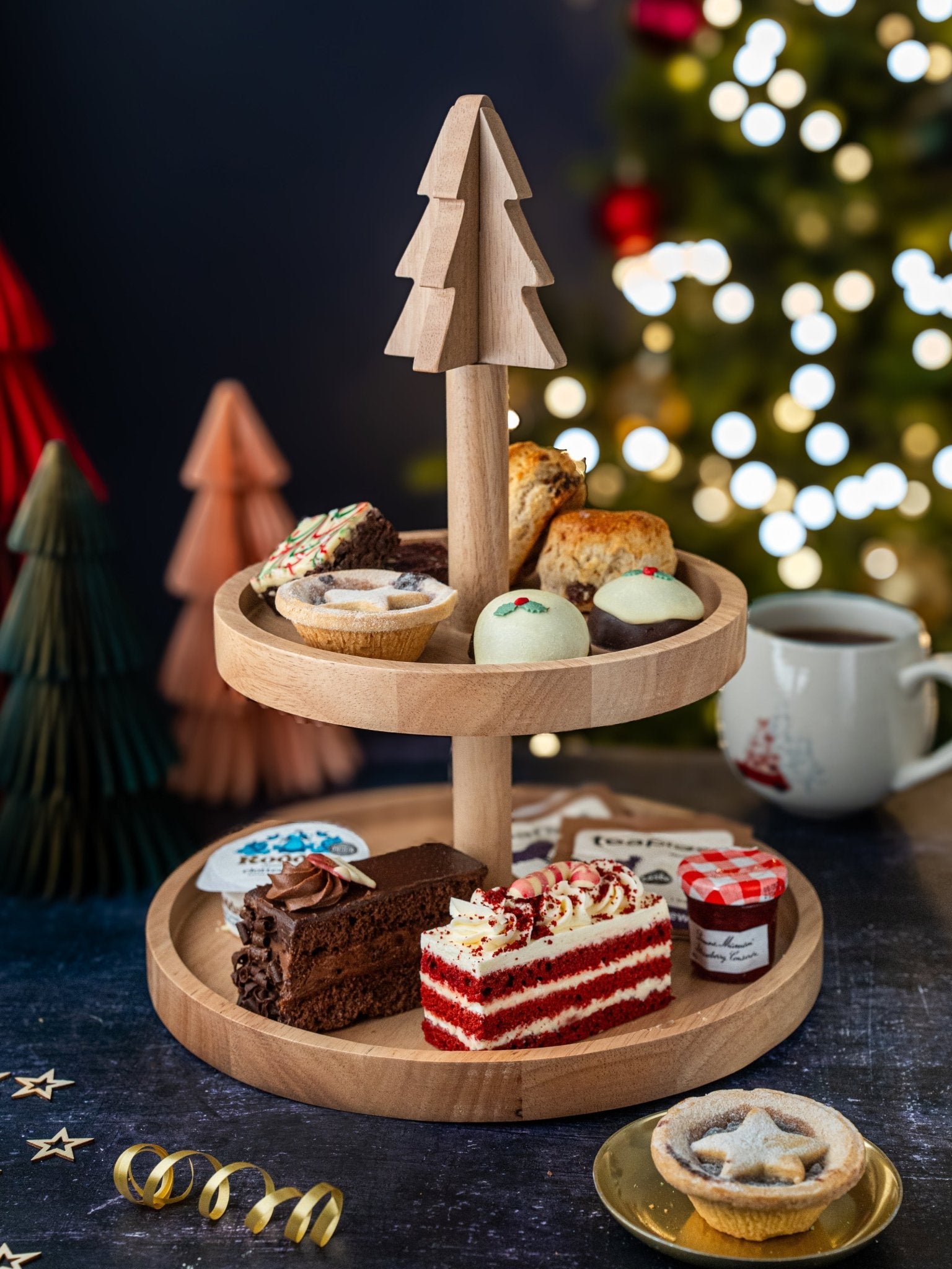 Christmas Afternoon Tea for 2 - Patisserie Valerie