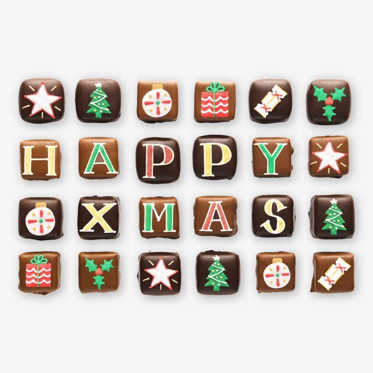 Biscuiteers Christmas Chocolate Hamper