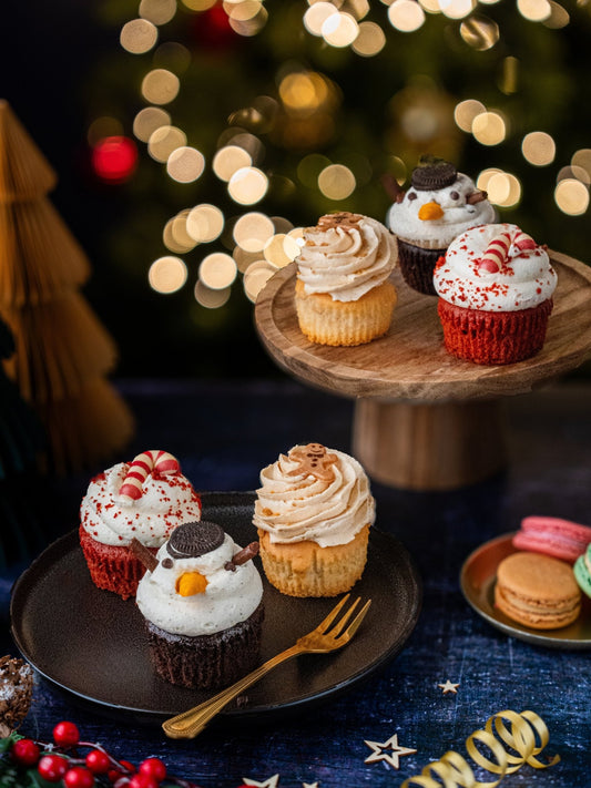 Christmas Cupcake Gift Box
