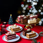 Patisserie Valerie's handmade Christmas Slice Patisserie Box cake delivery 