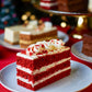 Patisserie Valerie's handmade Christmas Slice Patisserie Box cake delivery 