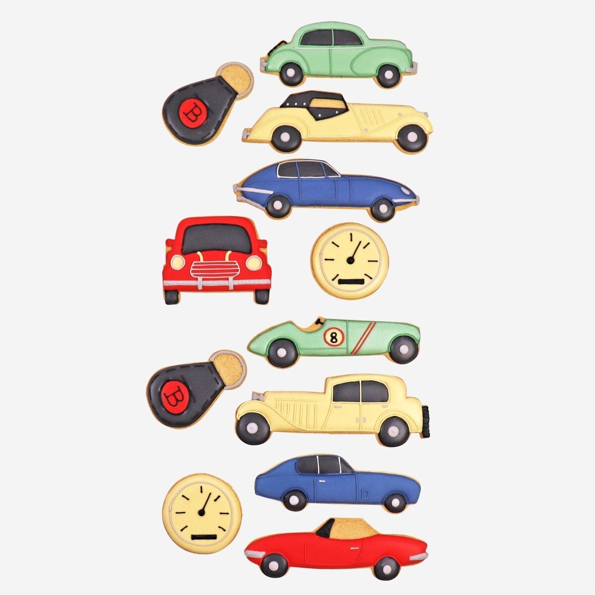 Classic Car Show Luxe Biscuit Tin - Patisserie Valerie