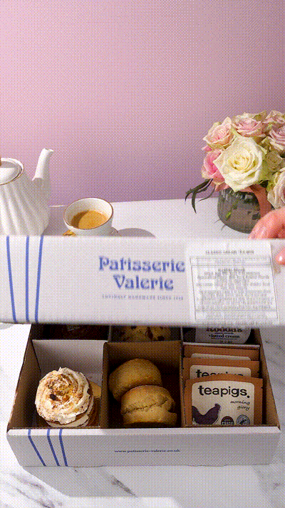 Patisserie Valerie's handmade Classic Cream Tea cake delivery 