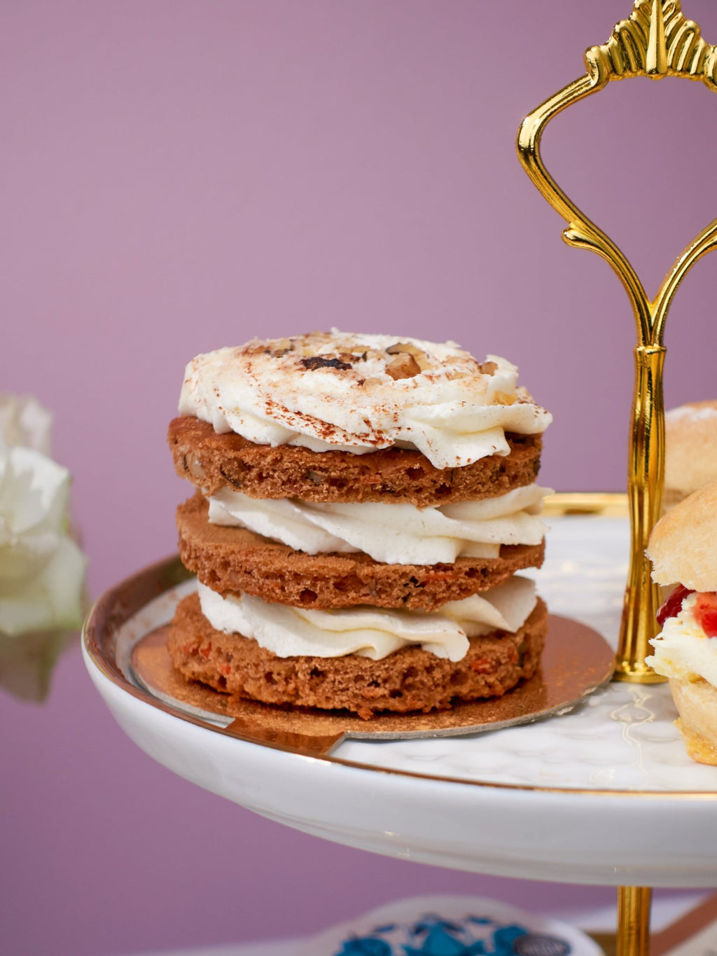 Patisserie Valerie's handmade Classic Cream Tea cake delivery 