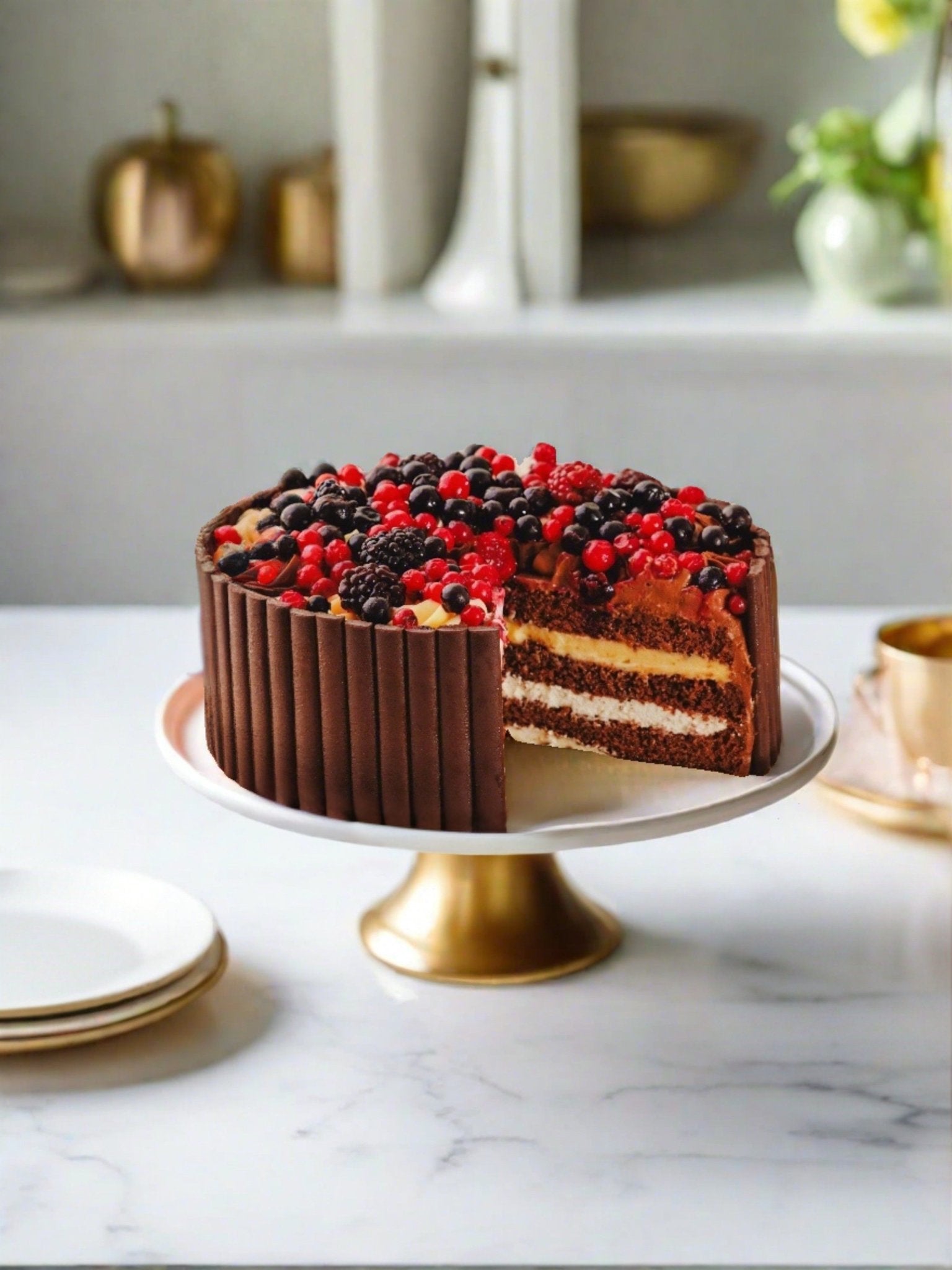 Patisserie Valerie's handmade Classic Habana Gateau cake delivery 