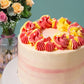 Patisserie Valerie's handmade Classic Rhubarb & Custard Sponge Cake cake delivery 
