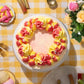 Patisserie Valerie's handmade Classic Rhubarb & Custard Sponge Cake cake delivery 