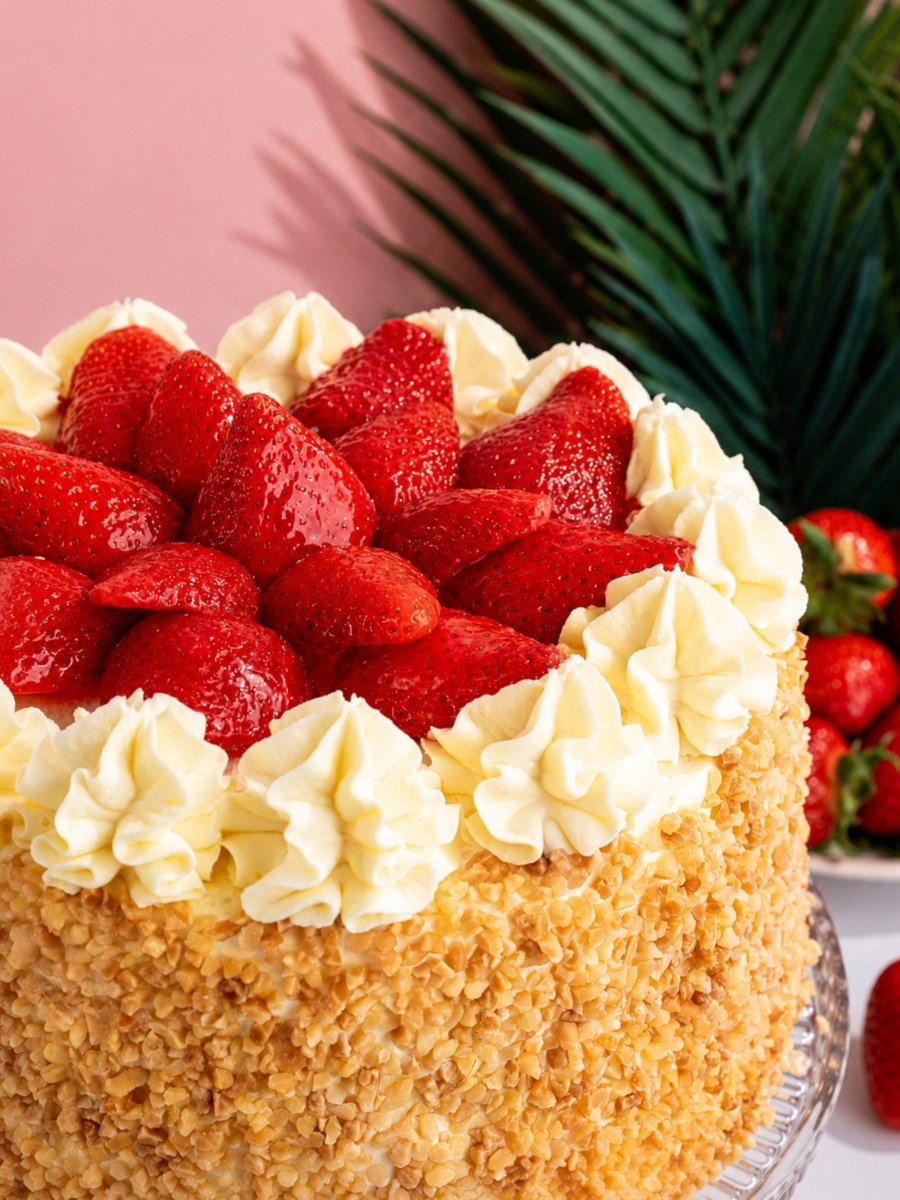 Classic Strawberry Gateau - Patisserie Valerie