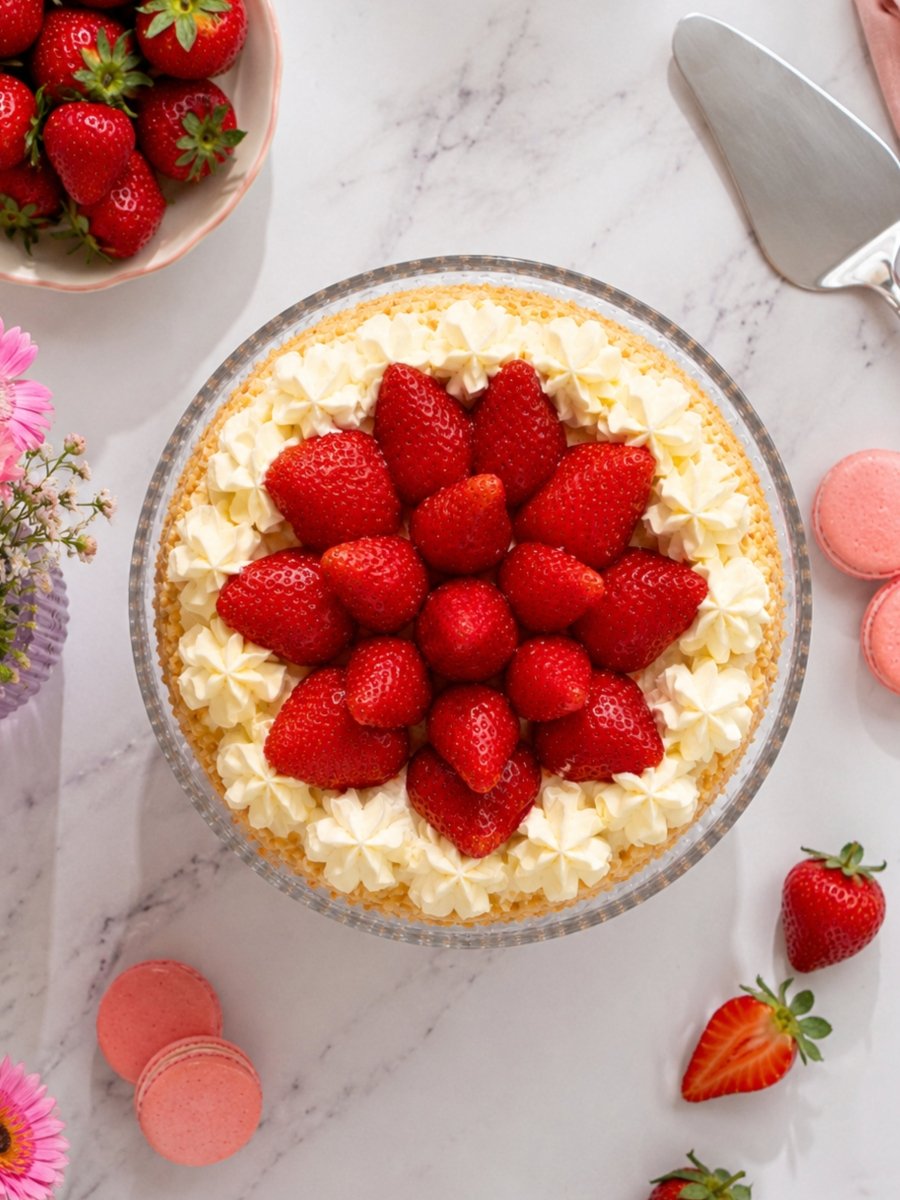 Classic Strawberry Gateau - Patisserie Valerie