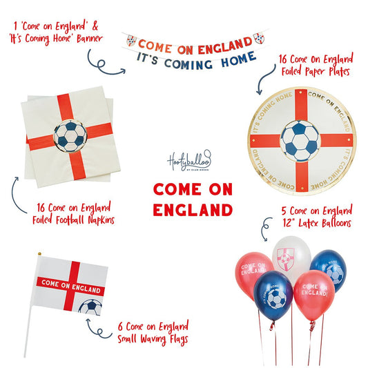 Come on England Party Pack - Patisserie Valerie