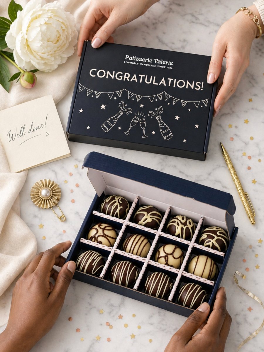 Congratulations Cake Bites Gift Box