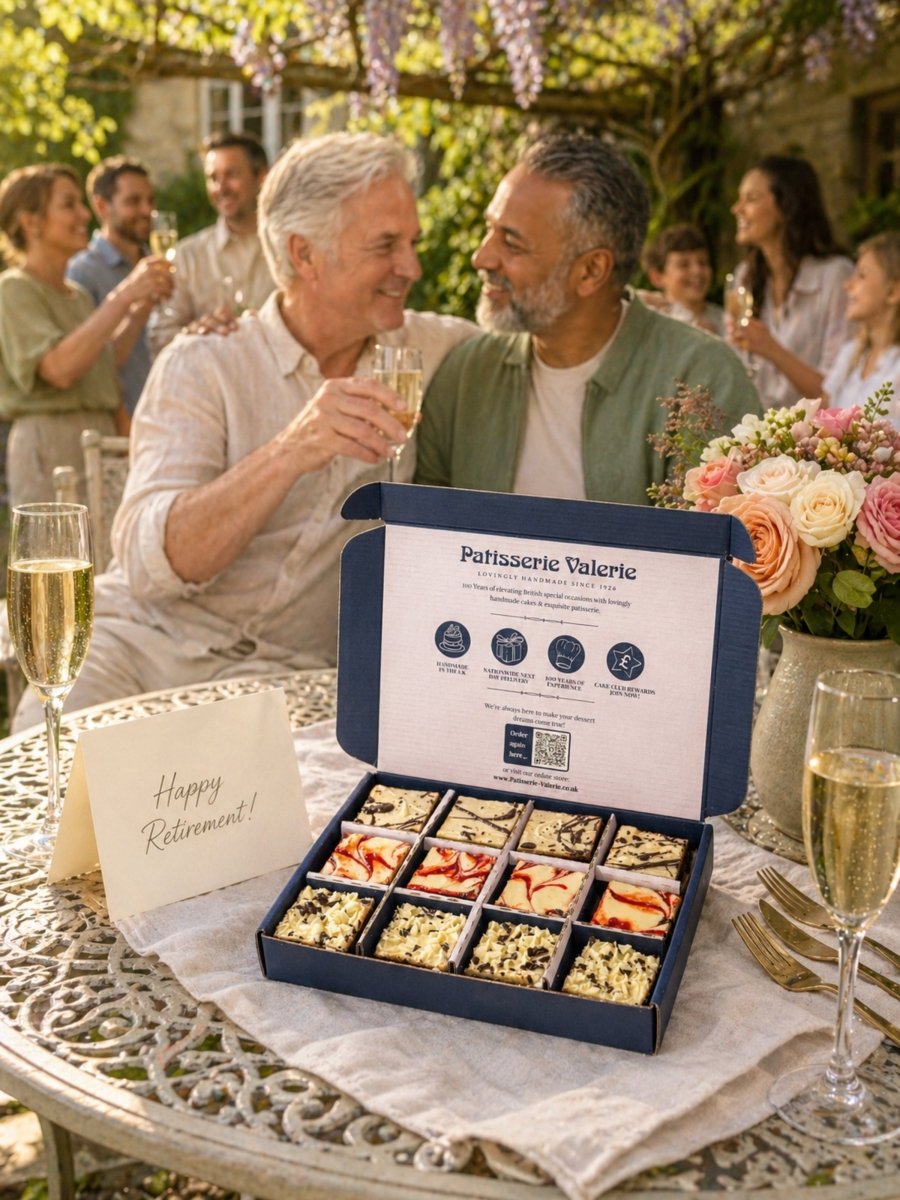 Congratulations Luxury Brownies Gift Box - Patisserie Valerie