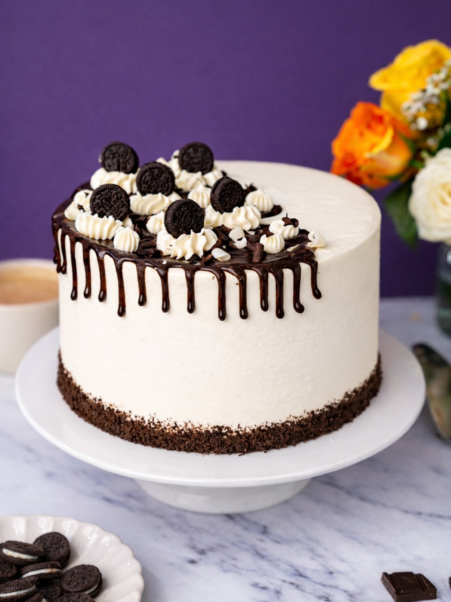 Cookies & Cream Cake - Patisserie Valerie