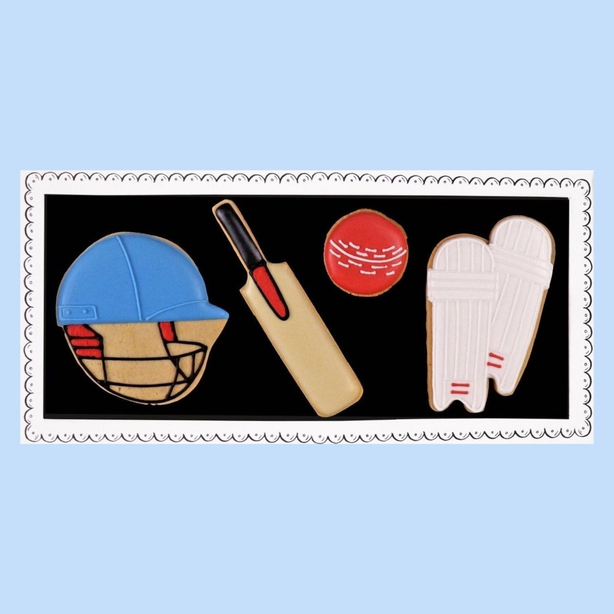 Cricket Letterbox Biscuits