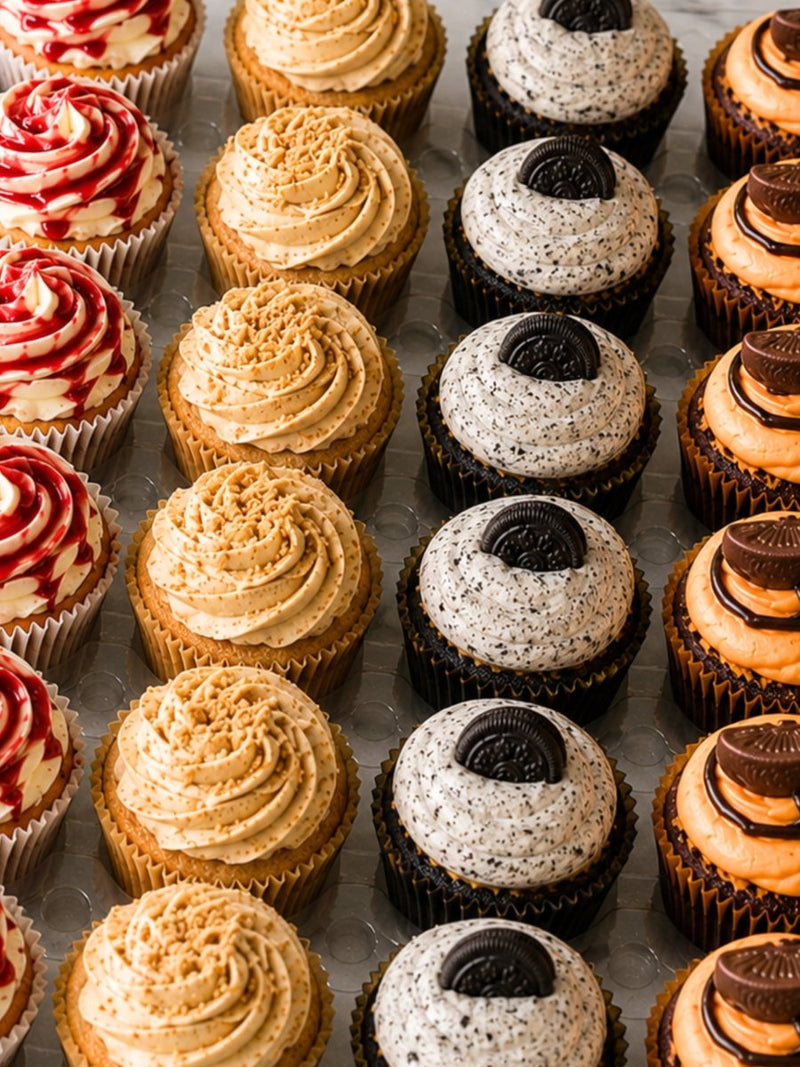 Cupcakes Party Pack - 36 Cupcakes - Choose Your Flavours - Patisserie Valerie