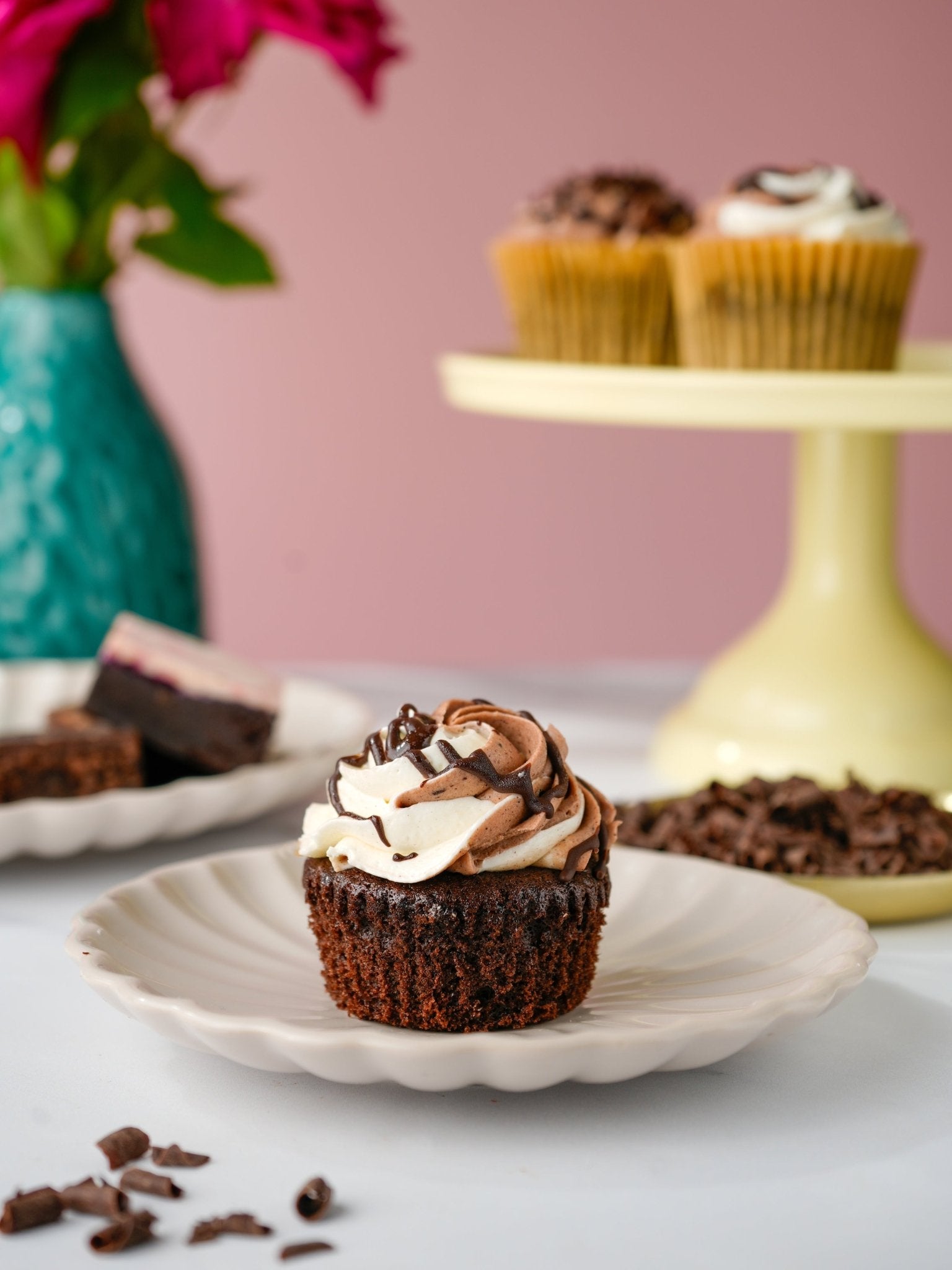 Patisserie Valerie's handmade Decadent Chocolate Lovers' Cupcakes cake delivery 