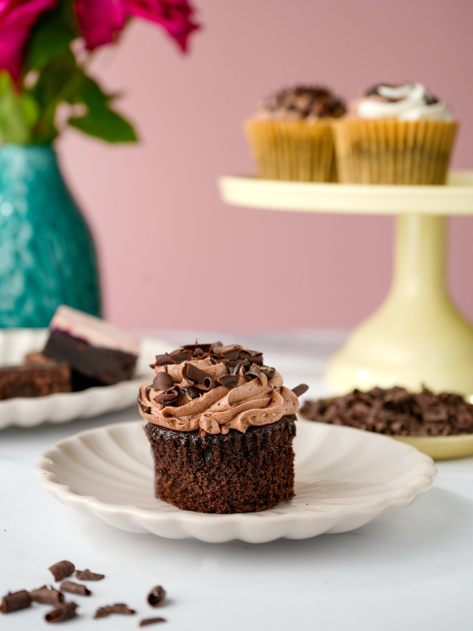 Patisserie Valerie's handmade Decadent Chocolate Lovers' Cupcakes cake delivery 