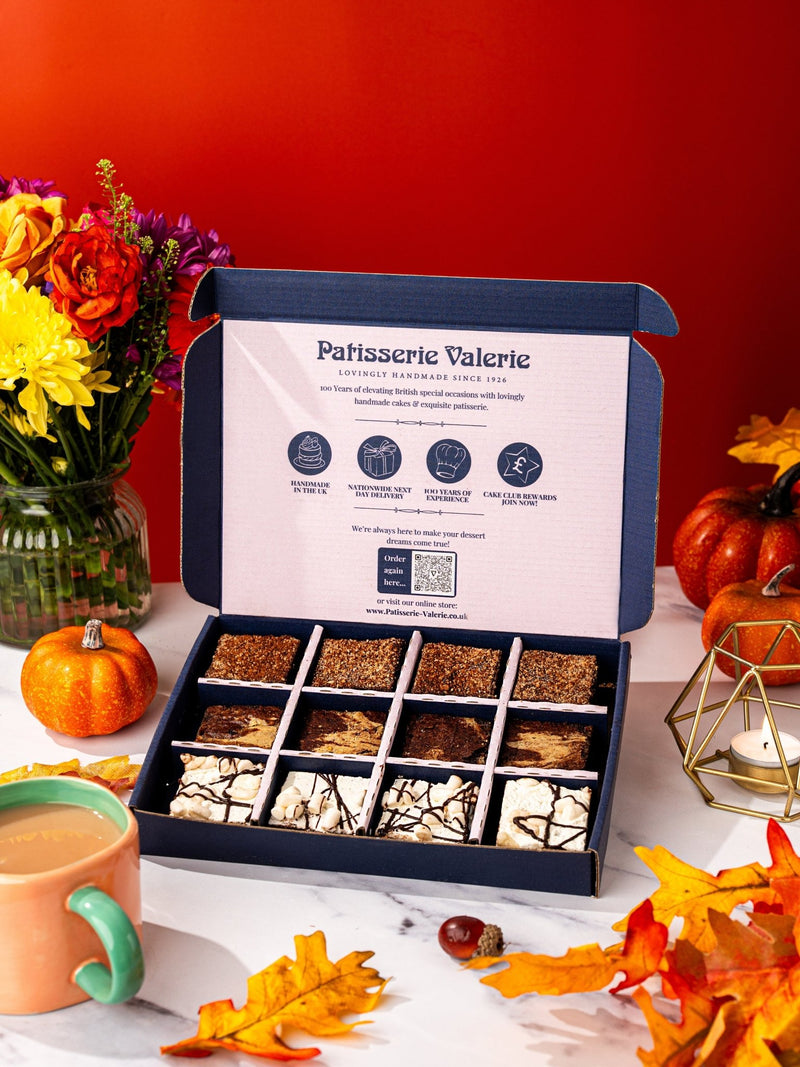Deluxe Autumn Brownies - Patisserie Valerie