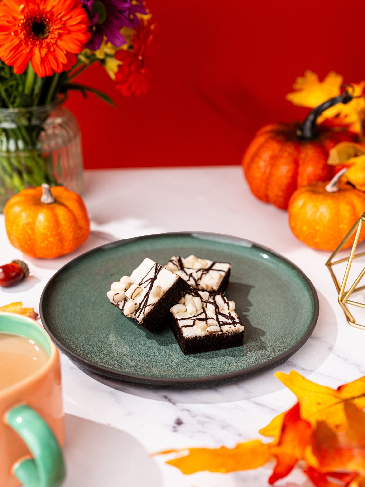 Deluxe Autumn Brownies - Patisserie Valerie