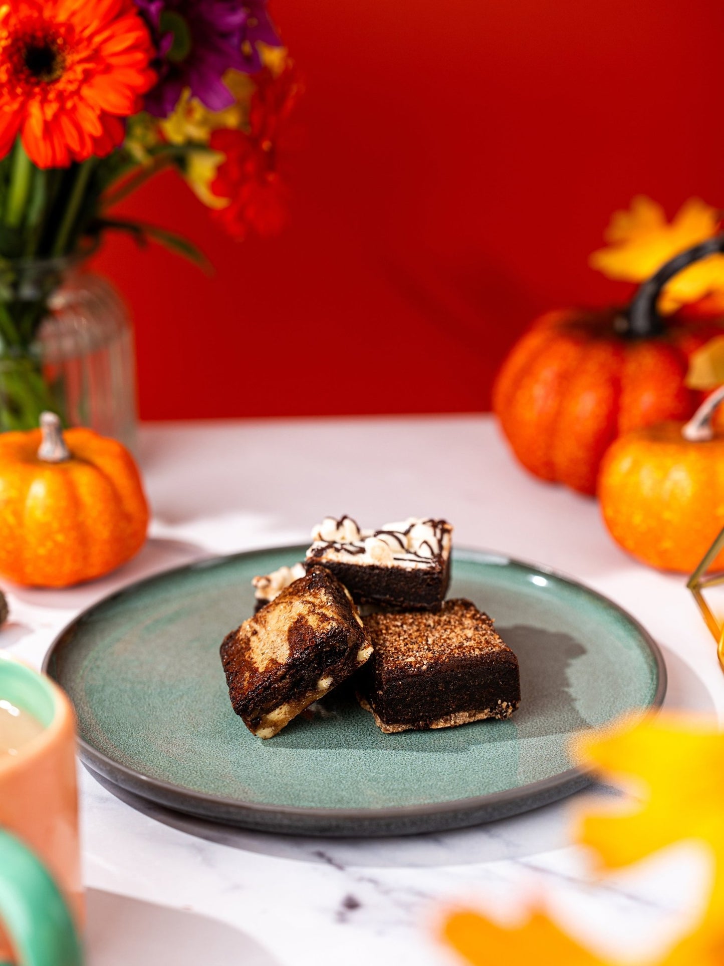 Deluxe Autumn Brownies - Patisserie Valerie