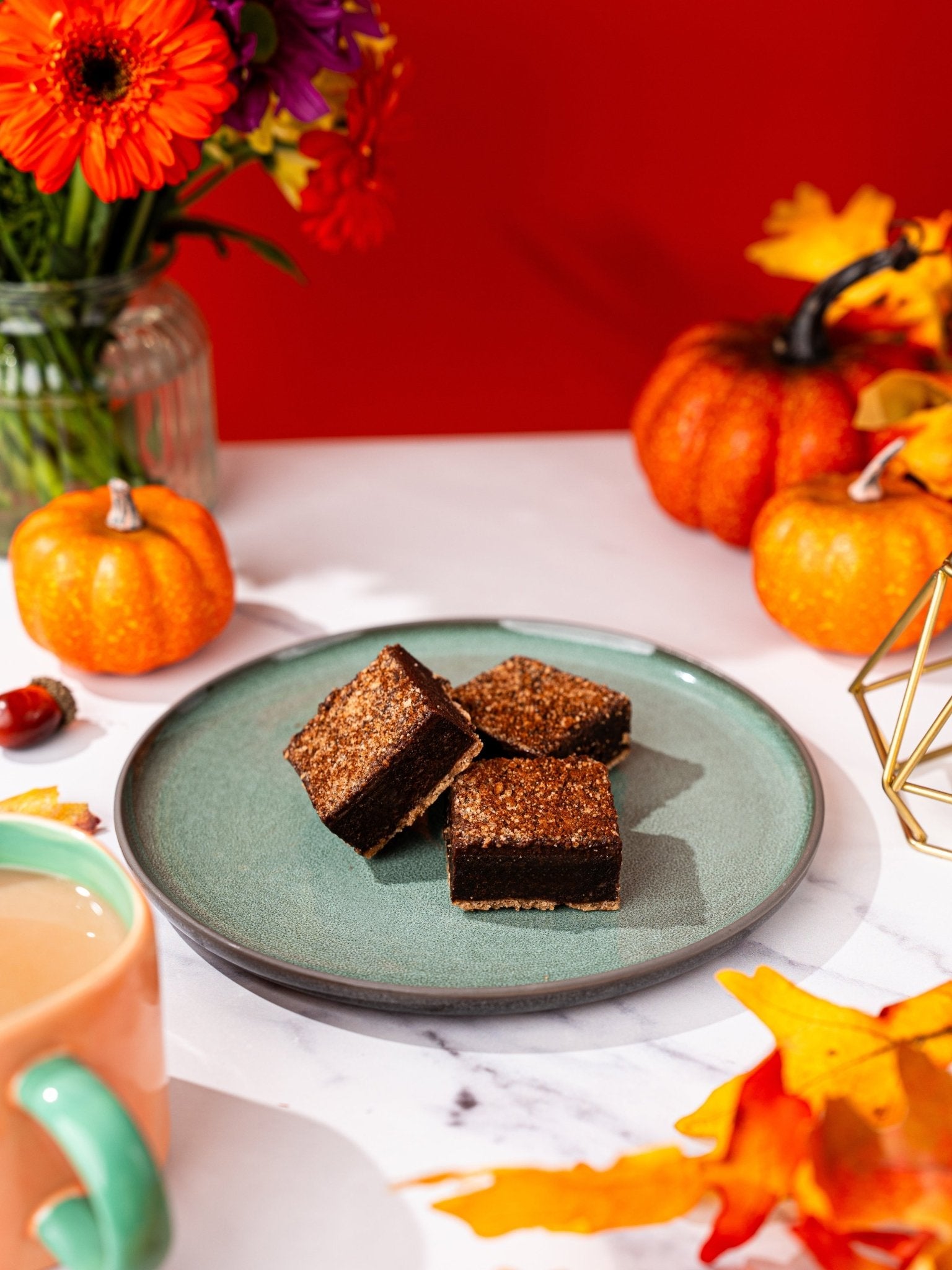 Deluxe Autumn Brownies - Patisserie Valerie