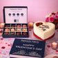 Deluxe Valentine’s Heart Cake Bundle - Patisserie Valerie