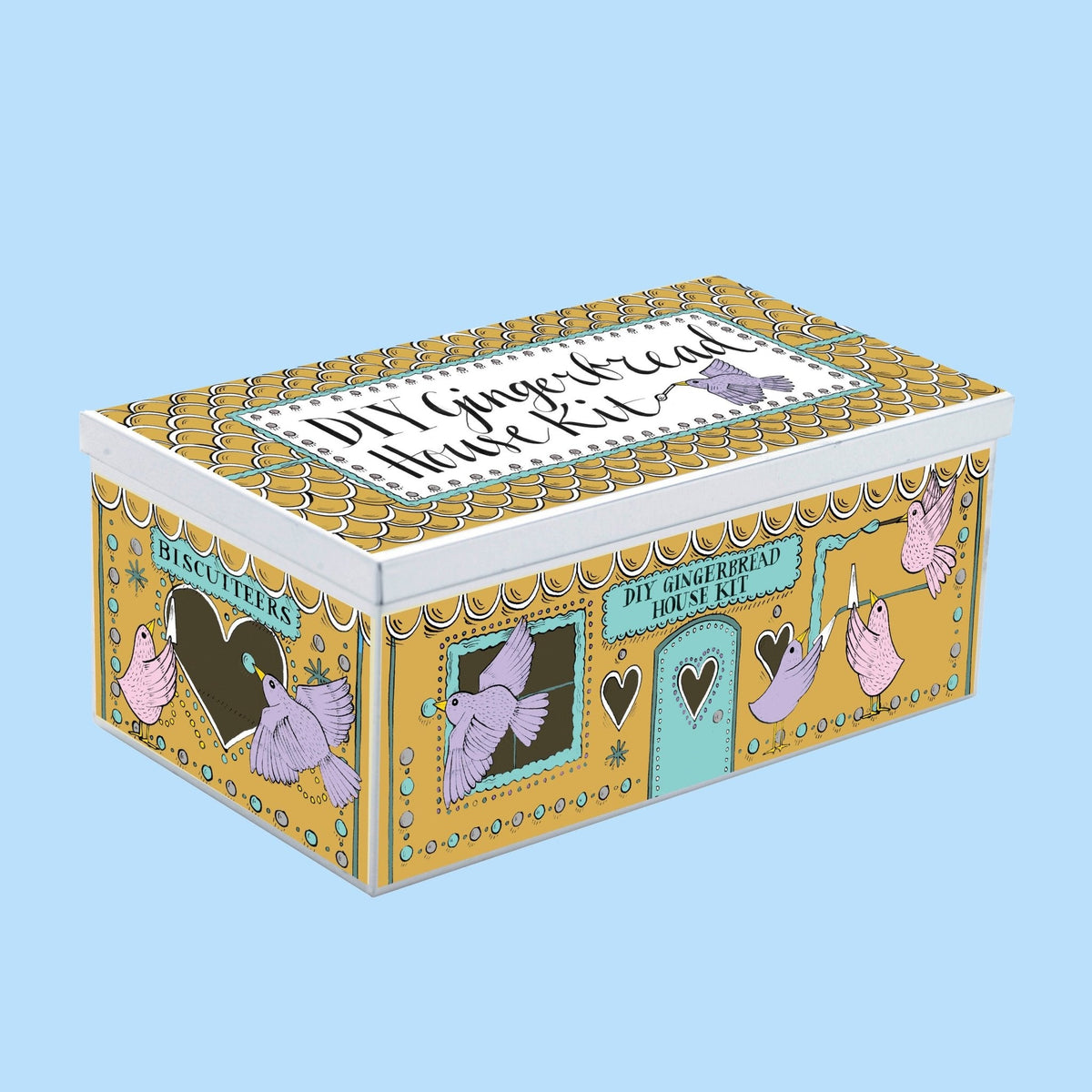 Biscuiteers DIY Gingerbread House Kit