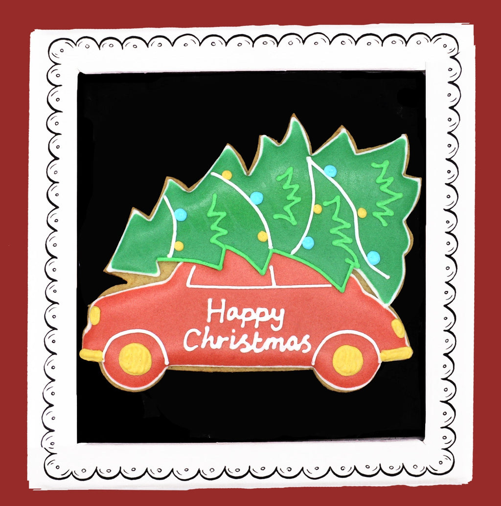 Driving Home for Christmas Letterbox Biscuit