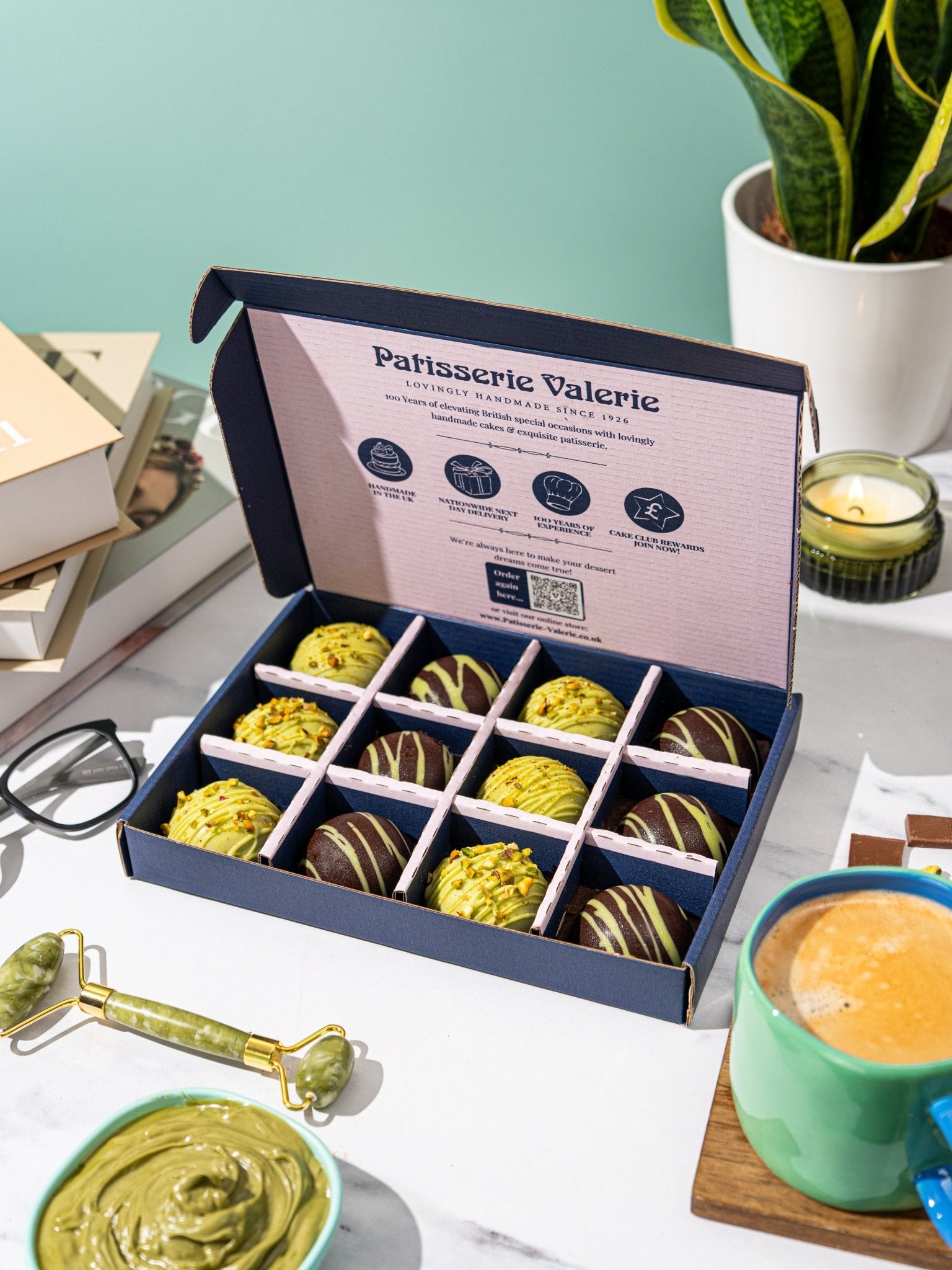 Dubai-Style Chocolate & Pistachio Bites