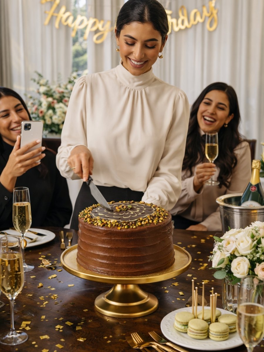 Dubai - Style Chocolate Cake - Patisserie Valerie