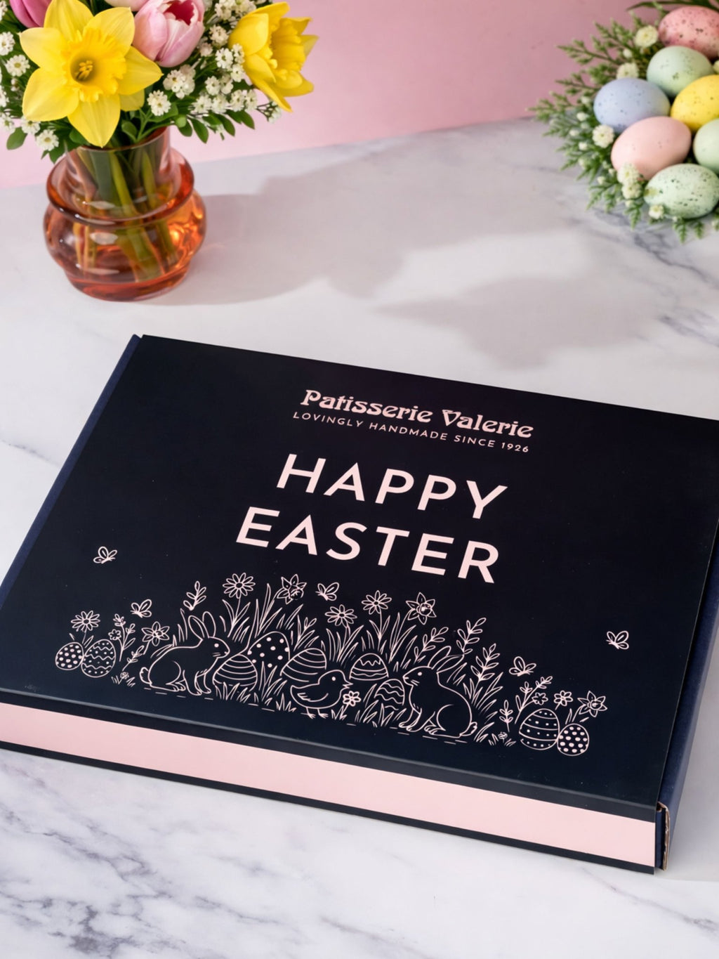 Easter Vegan Friendly Brownie Gift Box - Patisserie Valerie