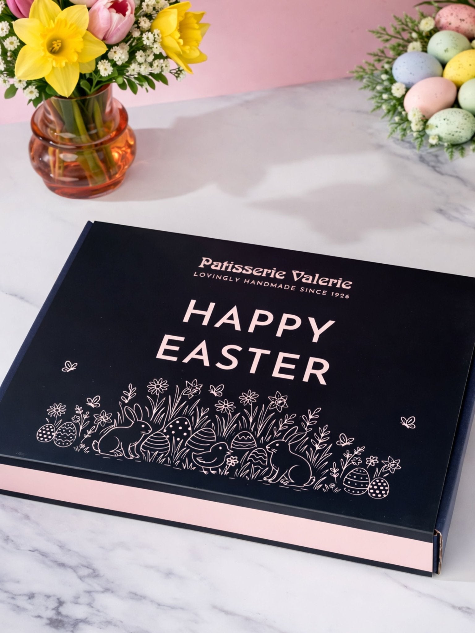 Easter Vegan Friendly Brownie Gift Box - Patisserie Valerie