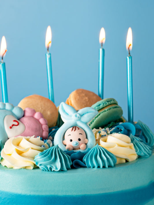 Edible Cake Toppers - Baby Boy