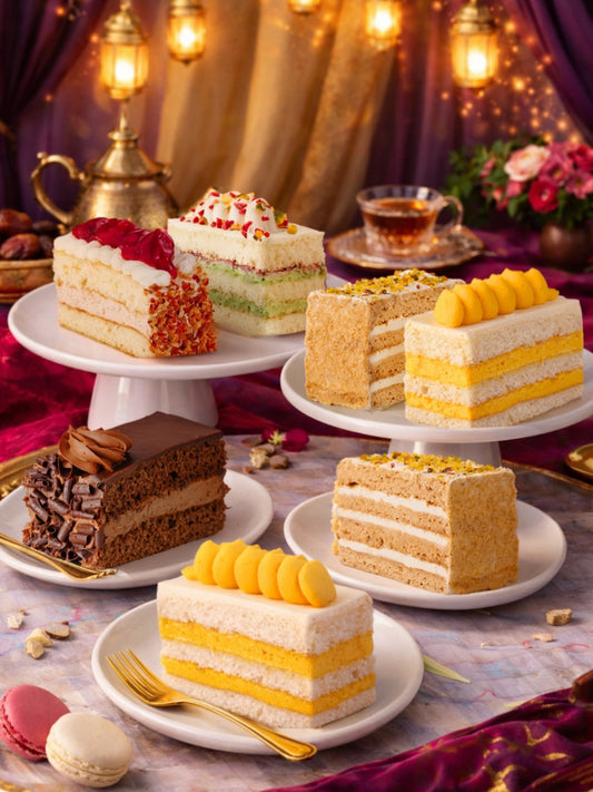 Eid Celebration Cake Slice Box