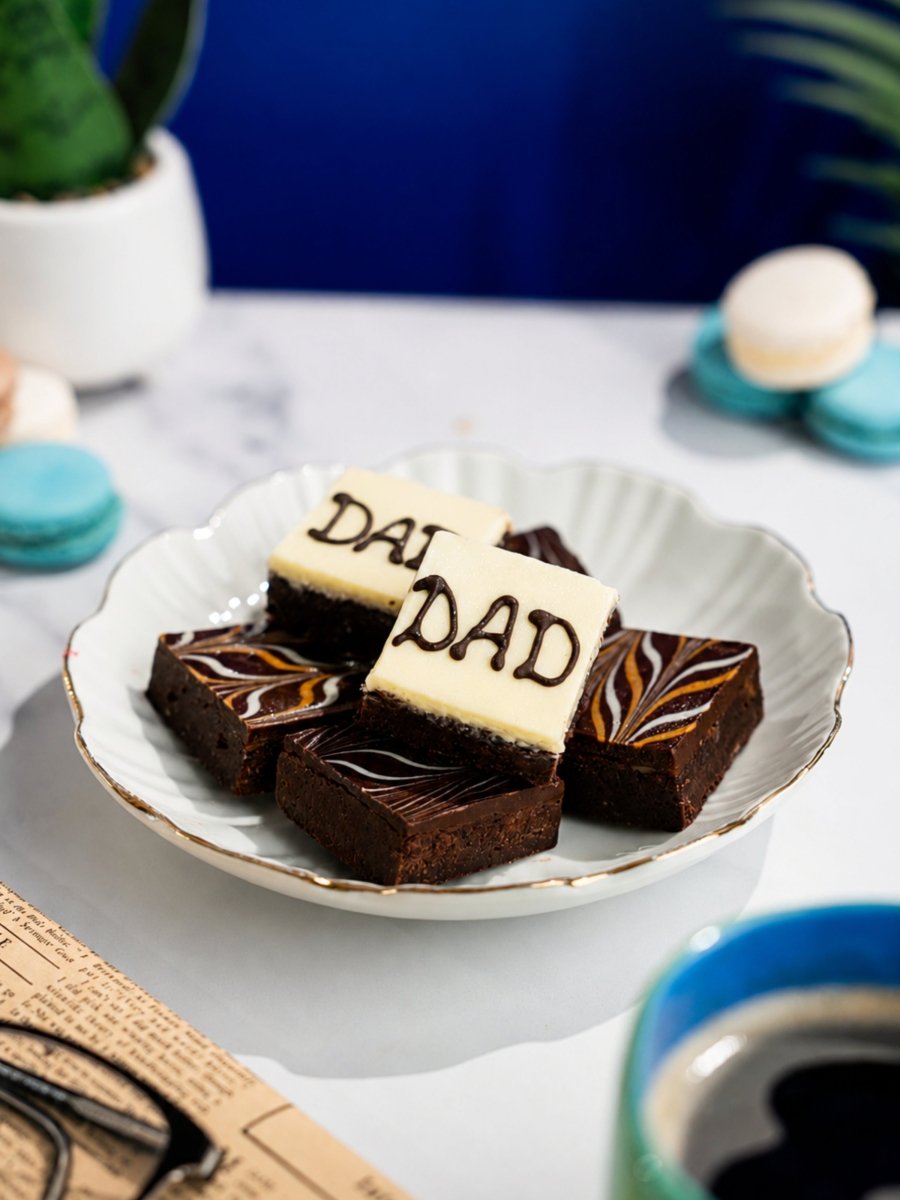 Father's Day Brownies - Patisserie Valerie