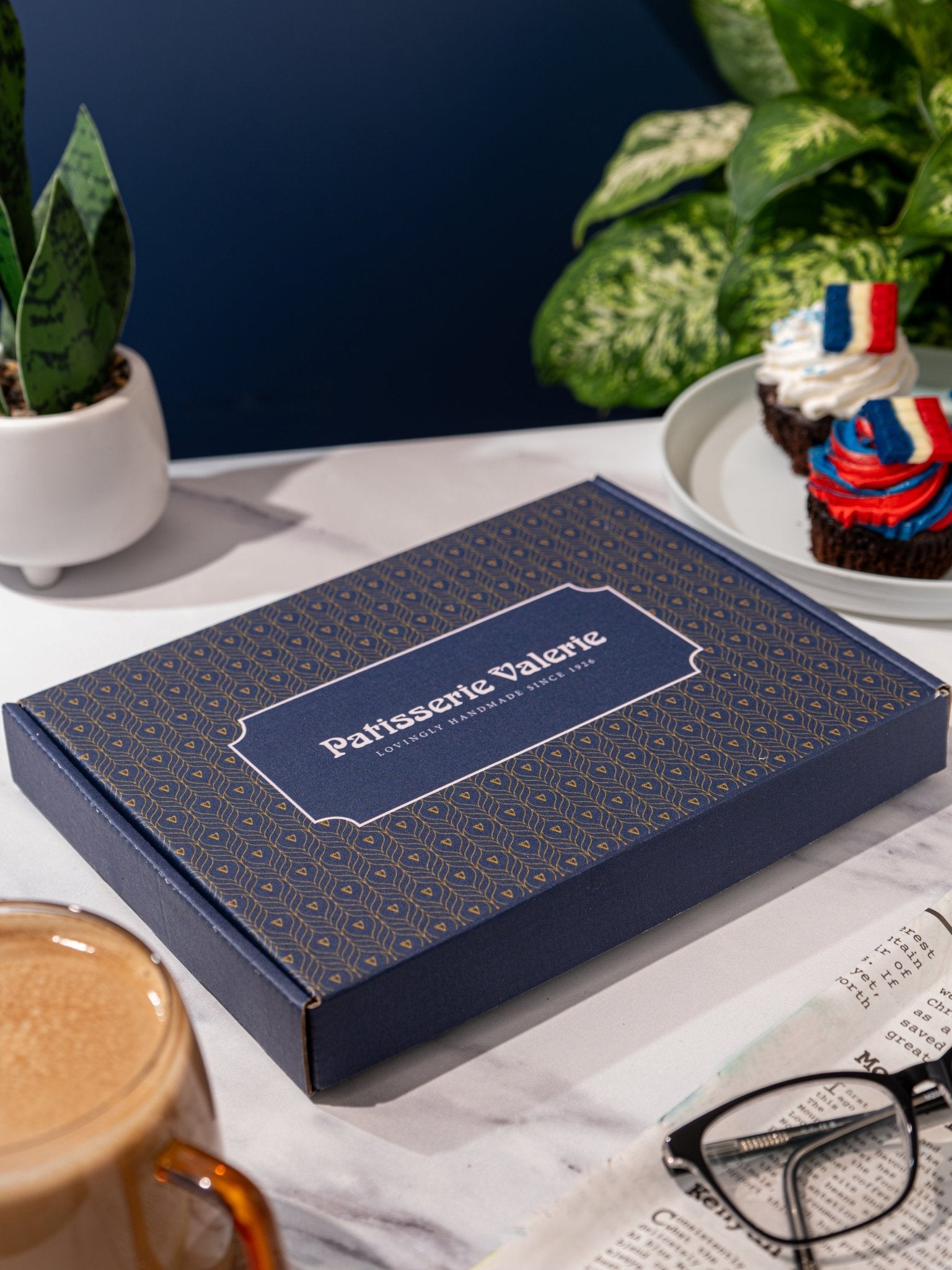 Patisserie Valerie's handmade Father's Day Brownies cake delivery 