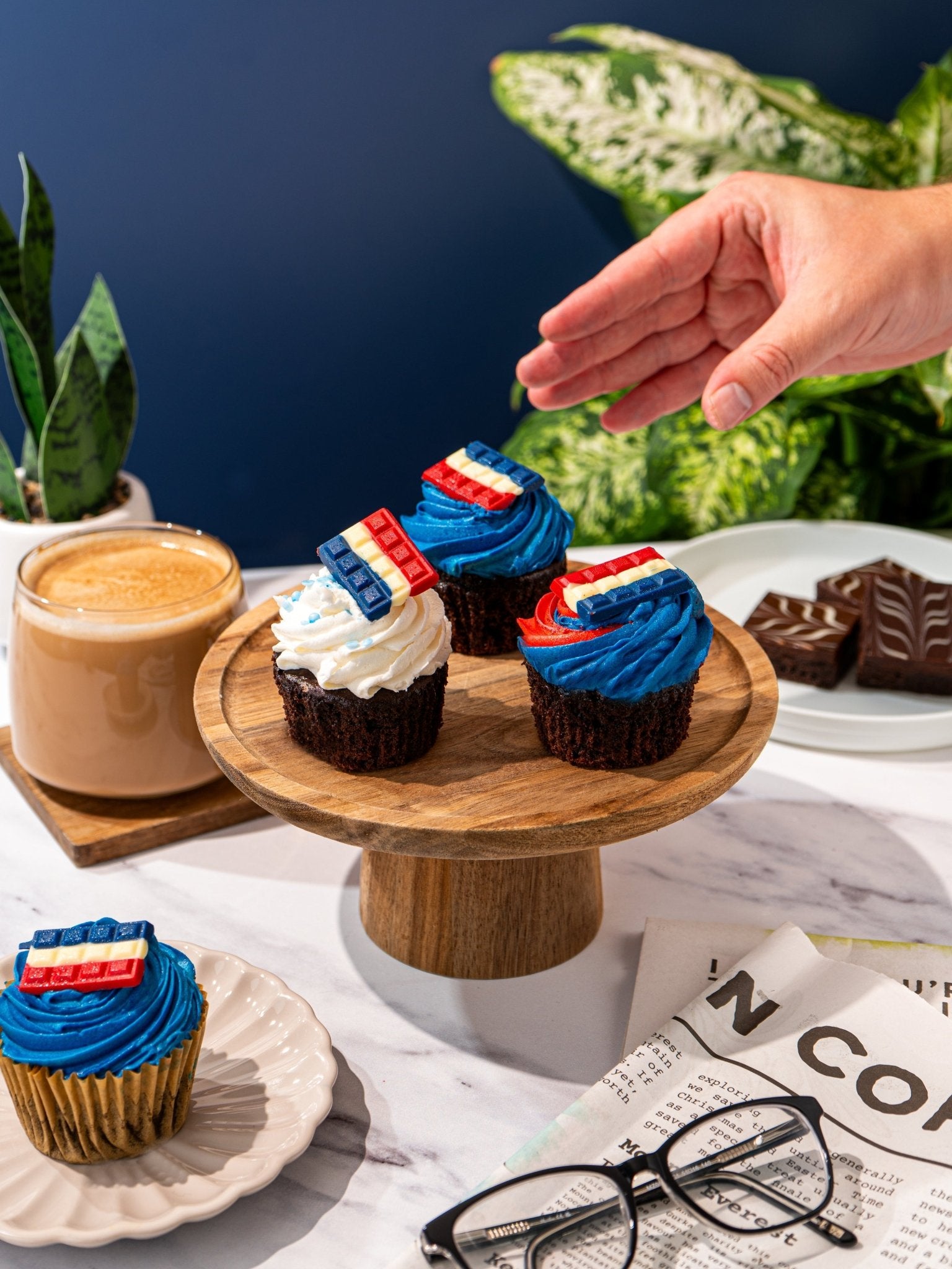 Patisserie Valerie's handmade Father's Day Cupcakes cake delivery 