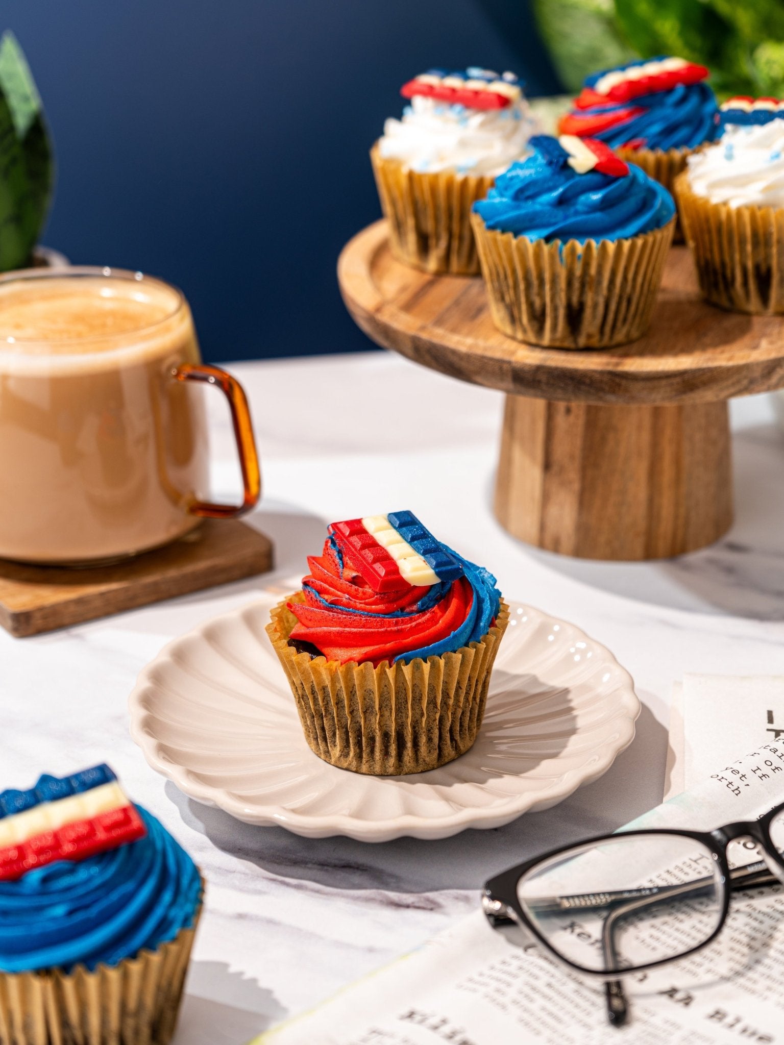 Patisserie Valerie's handmade Father's Day Cupcakes cake delivery 