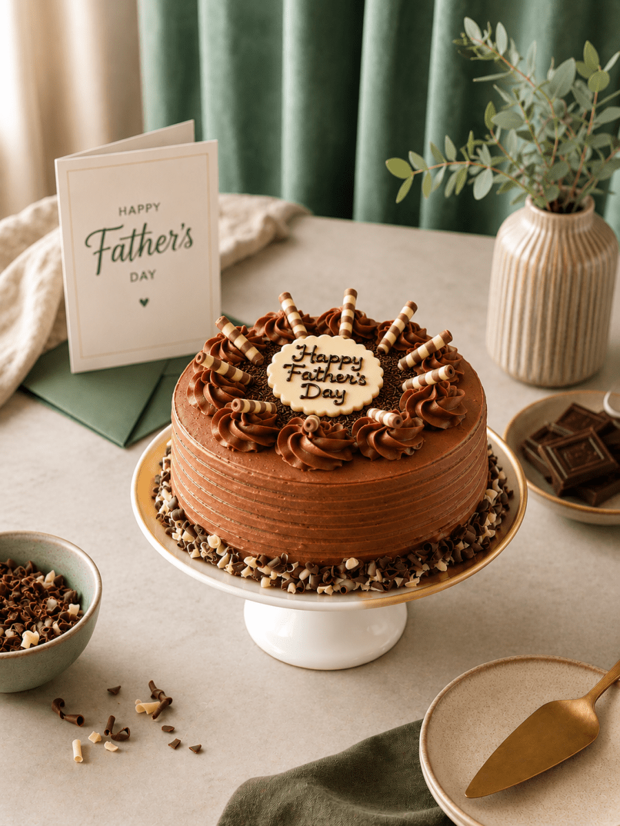 Fathers Day Ultimate Chocolate Cake