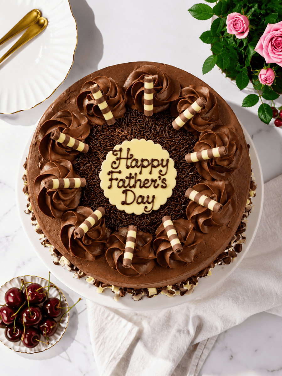 Father's Day Ultimate Chocolate Layer Cake - Patisserie Valerie