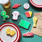 Patisserie Valerie's handmade Biscuiteers Hand-Iced Football Mad Biscuit Tin 100g cake delivery 