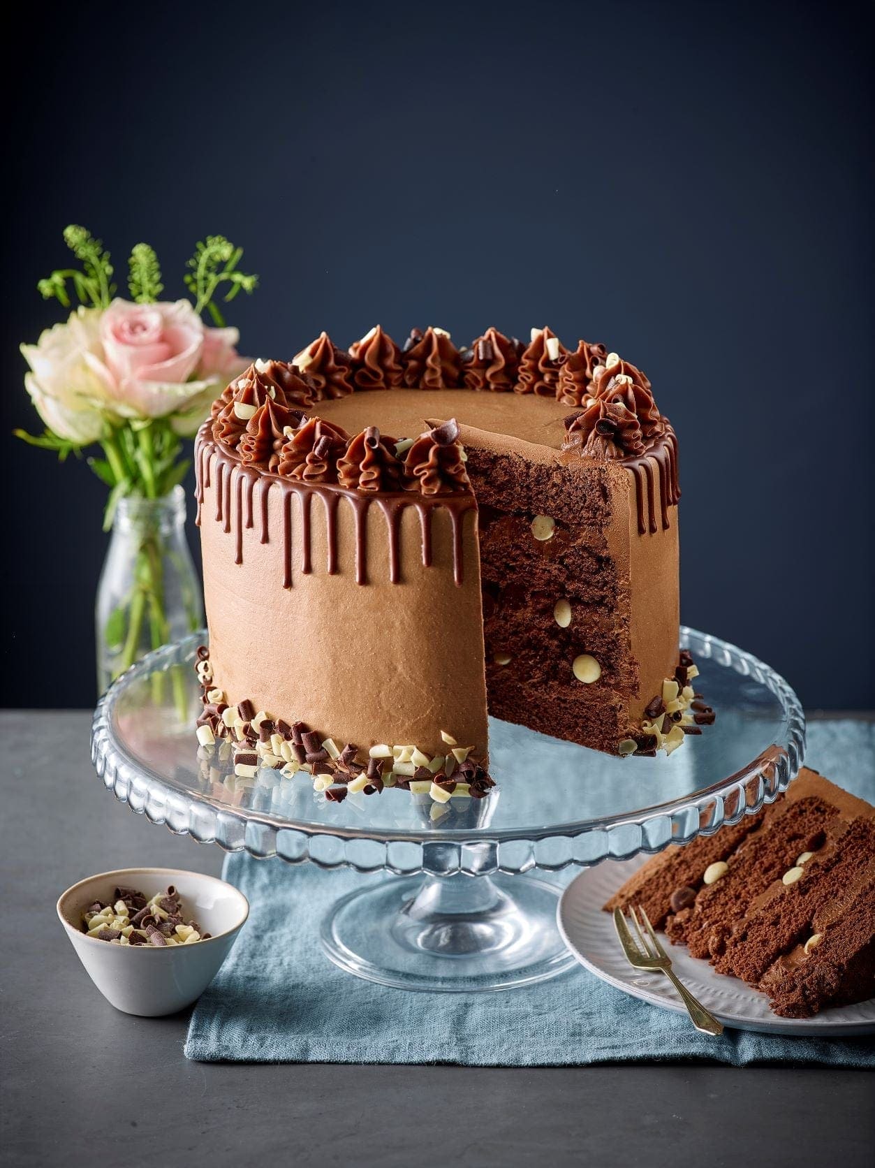 Four Layer Chocolate Birthday Cake Package | Patisserie Valerie