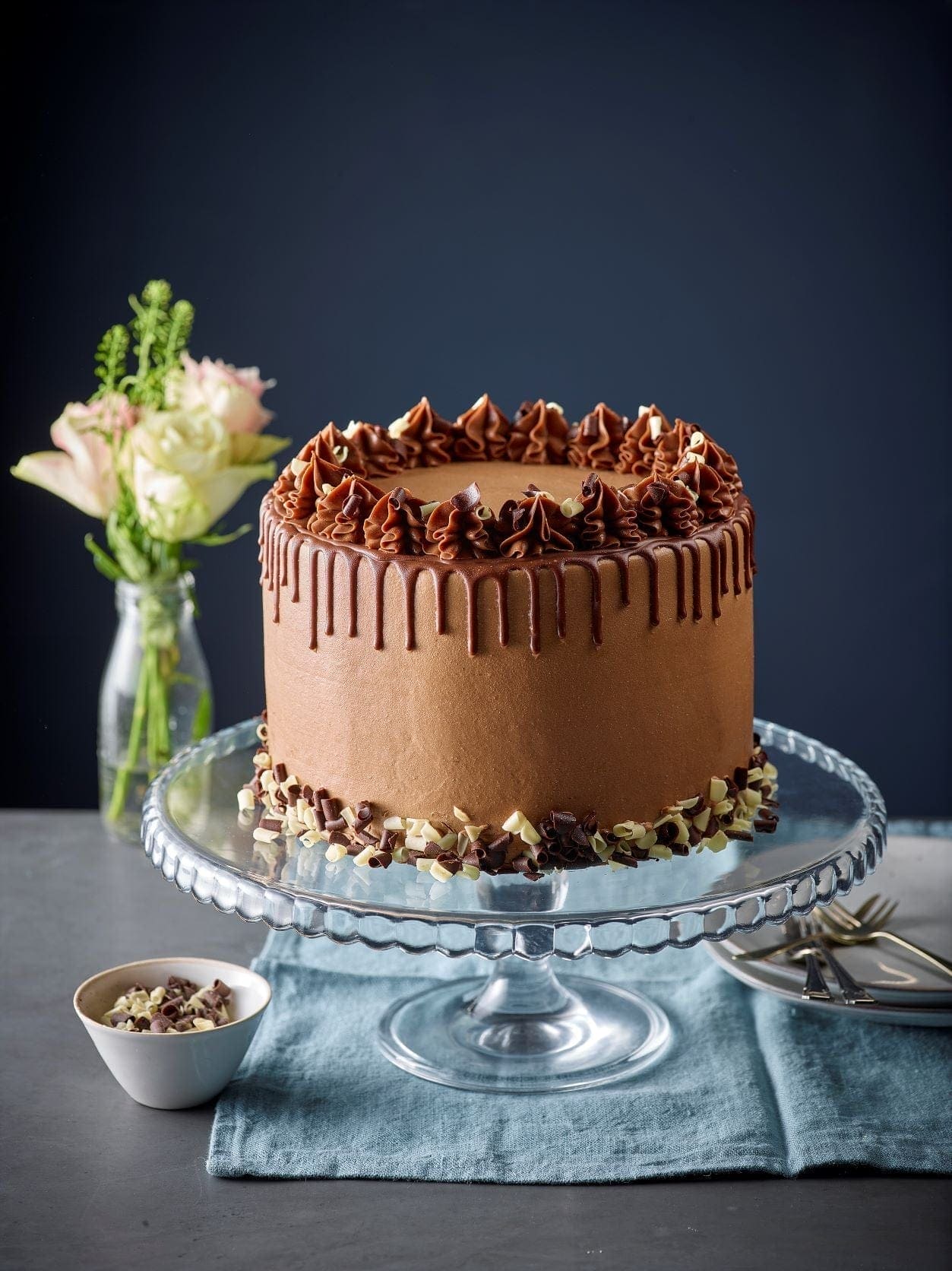 Four Layer Chocolate Birthday Cake Package - Patisserie Valerie