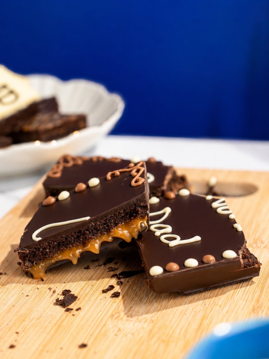 Giant Loaded Caramel Crunch Bar - Patisserie Valerie