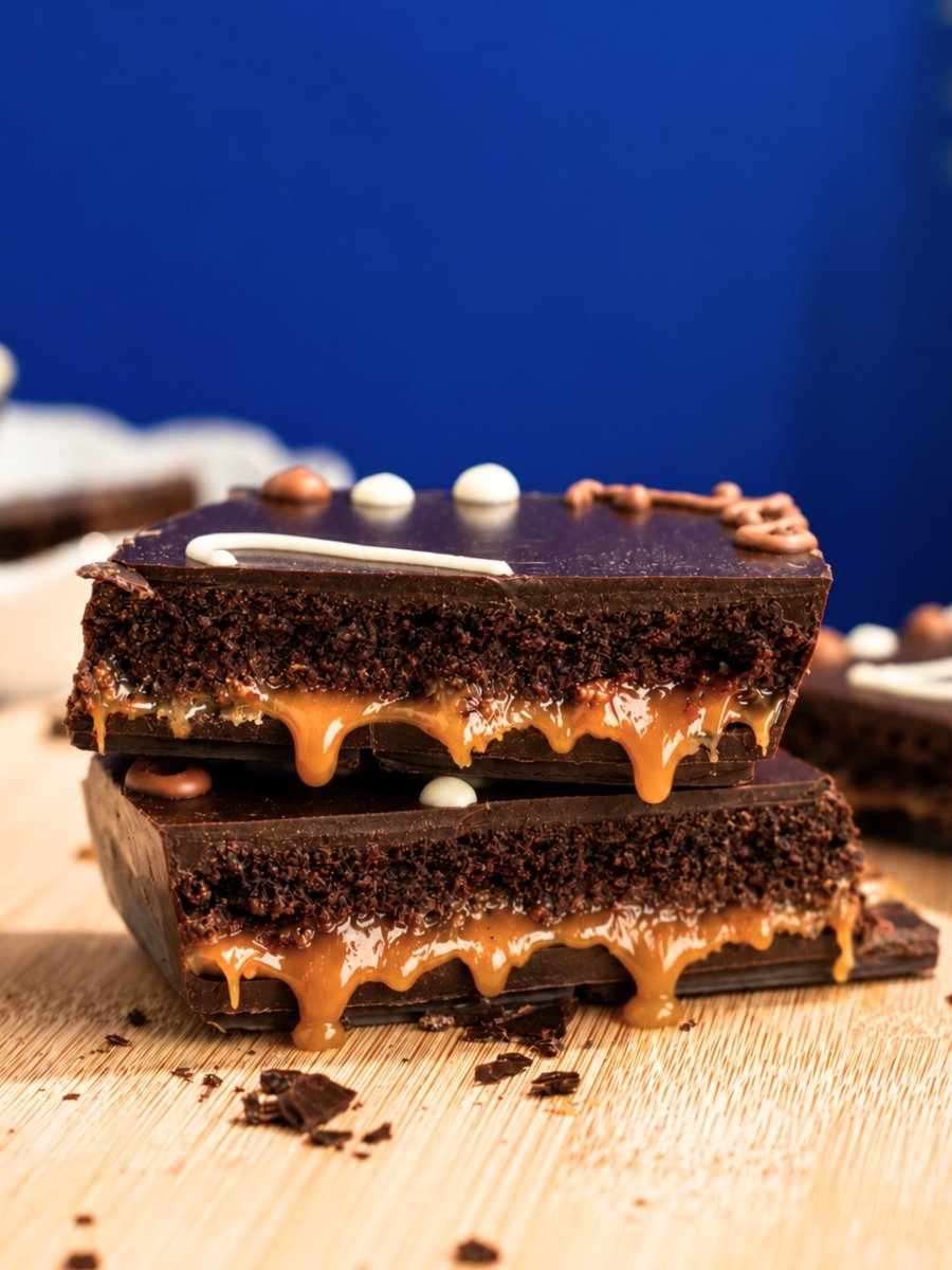Giant Loaded Caramel Crunch Bar - Patisserie Valerie