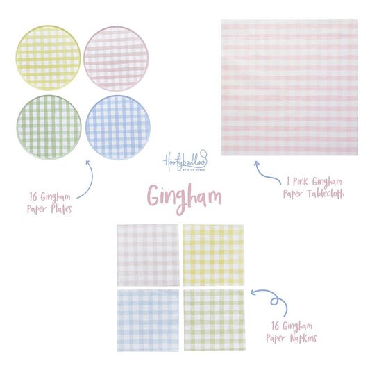 Gingham Party Pack - Patisserie Valerie