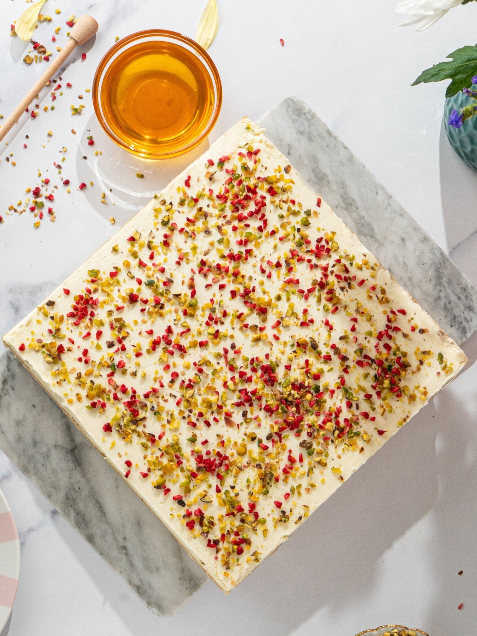 Golden Honey Slice Cake - Patisserie Valerie