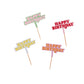 Happy Birthday Cupcake Toppers - Patisserie Valerie