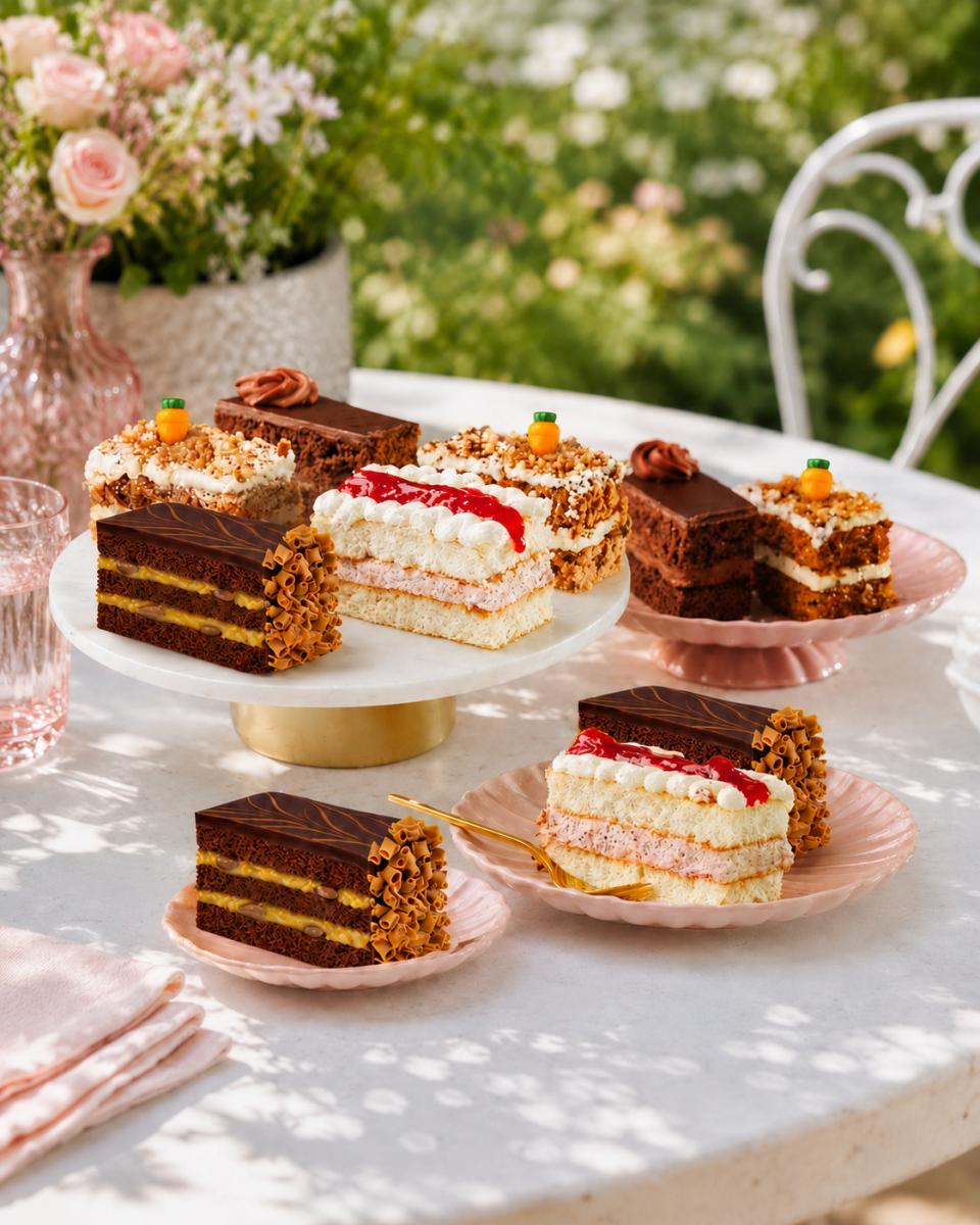 Individual Cake Slices