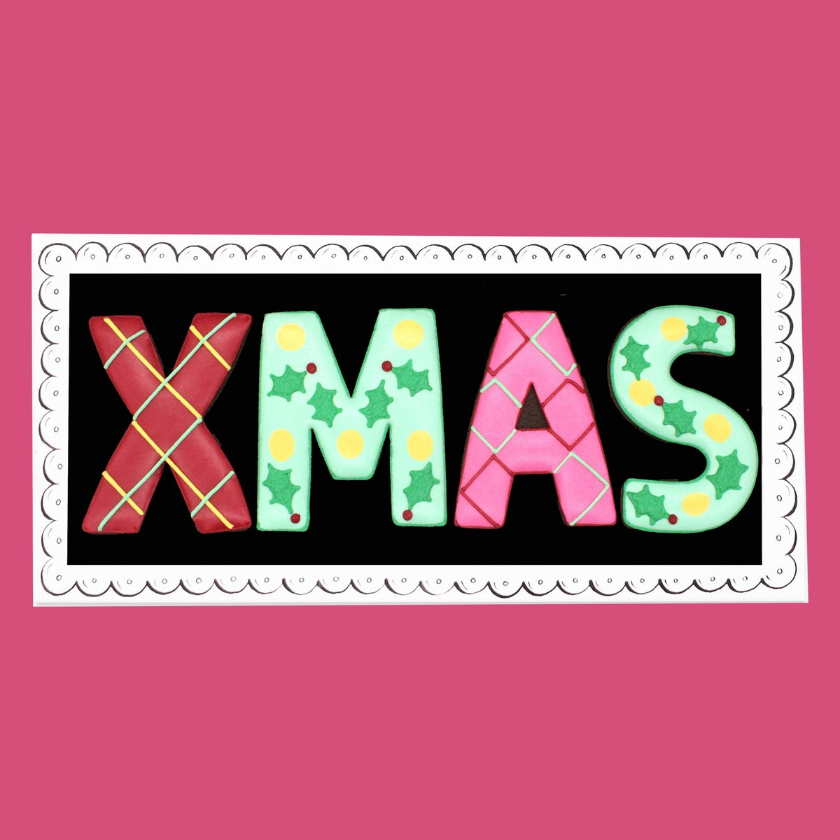 Biscuiteers It's XMAS! Letterbox Biscuits